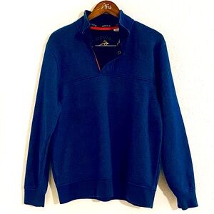 Orvis Mens 1/4 Zip Signature Sweatshirt